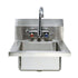 Omcan Canada Stainless Steel Sink Each Omcan 44585 Fabricated Hand Sink - 18 in, Stainless Steel | Denson CFE