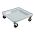 Omcan Canada Storage & Transport Each Omcan 44356 Gray Polypropylene Dish Rack Dolly without Handle | Denson CFE
