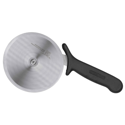 Omcan Canada Unclassified Each Omcan 20428 5" R-Style Pizza Cutter with Black Handle | Denson CFE