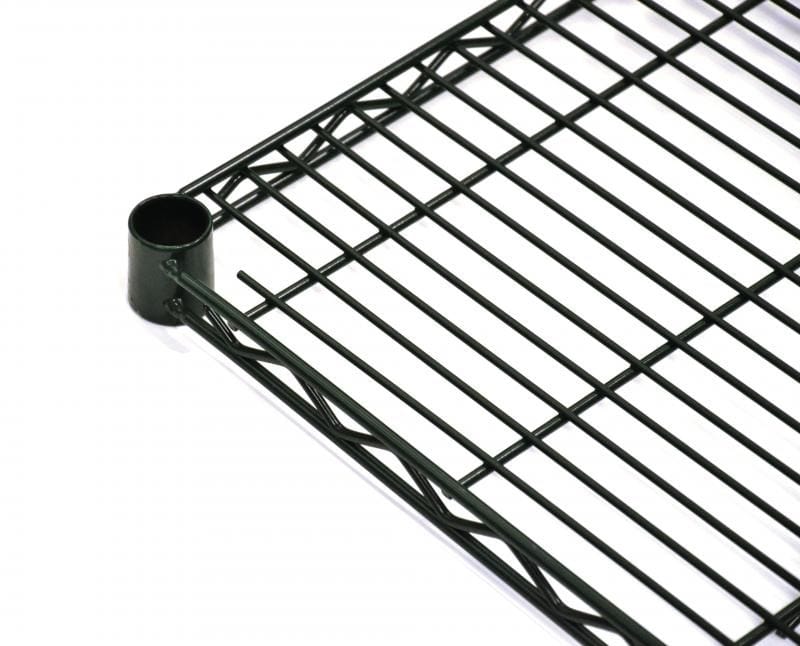 Omcan Canada Unclassified Each Omcan 24236 – 21" x 36" Dark Green Epoxy Wire Shelf | Denson CFE