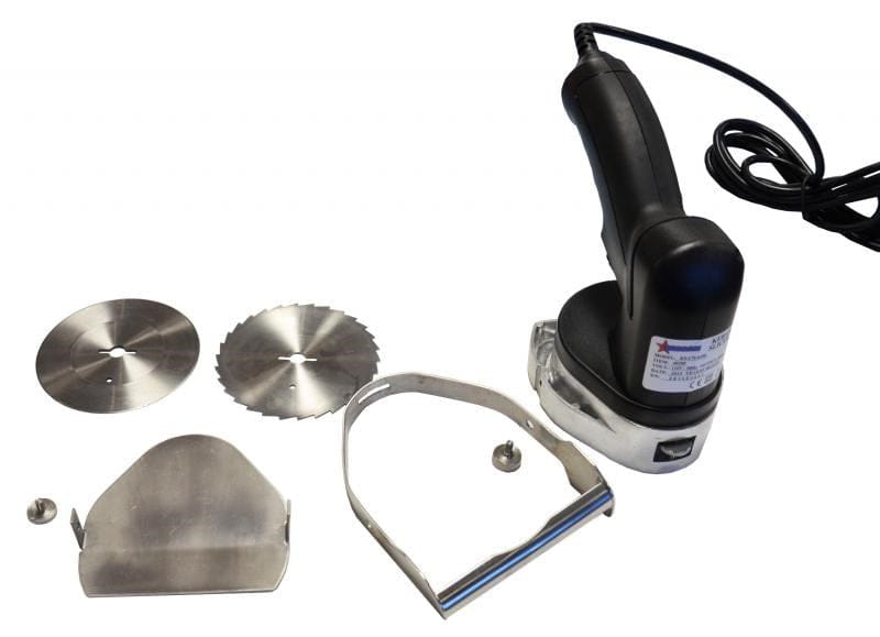 Omcan Canada Unclassified Each Omcan 40280 Kebab Cutter with Round Stainless Steel & Serrated Blade | Denson CFE