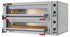 Omcan Canada Unclassified Each Omcan 40638 Trento Fuoco Series 43″ Double Chamber Pizza Oven with 27.6″ Chamber, Mechanical Display – 13.2 kW, 220V, 3 Ph | Denson CFE