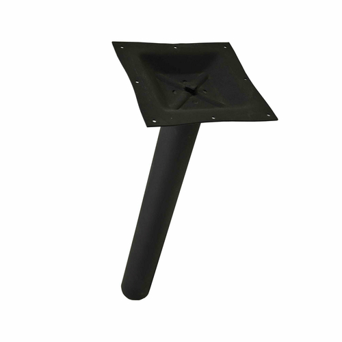Omcan Canada Unclassified Each Omcan 43510 Table Column - 4.5 in Diameter, Bar Height, Black Metal | Denson CFE