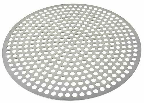 Omcan Canada Unclassified Each Omcan 46742 10" Disk Aluminum Perforated Pizza Pan | Denson CFE