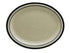 Oneida Canada Dinnerware Default Title / Melamine / Ivory Platter, 11-1/2#, oval, narrow rim, Oneida, BLUE RIDGE, ivo