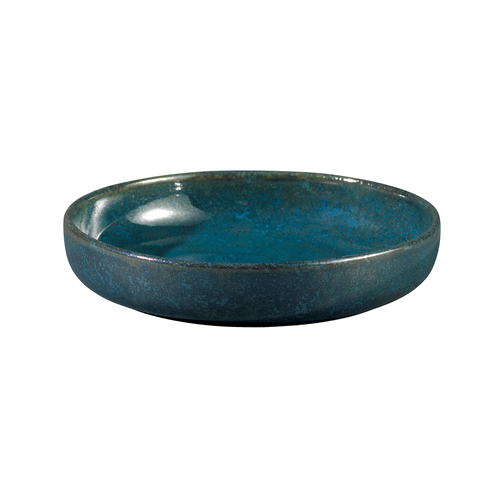 Oneida Canada Dinnerware Dozen / Blue Oneida F1468994291 23 1/2 oz Round Studio Pottery Tapas Bowl - Porcelain, Blue Moss