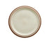 Oneida Canada Dinnerware Dozen Buffalo R4238026111 Dunes Ivory NR 5-1/2" Plate with Brown Bands - Case of 12 | Denson CFE