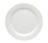 Oneida Canada Dinnerware Dozen / China / Bone White Plate, 10-1/2" dia., round, wide rim, bone white, Oneida, Tundra
