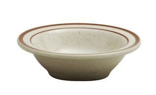 Oneida Canada Dinnerware Dozen Fruit Bowl, 4-1/2 oz., 4-5/8"; dia., round, narrow rim, Onei