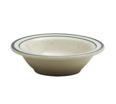 Oneida Canada Dinnerware Dozen / Melamine / Ivory Fruit, 4-1/2 oz., 4-5/8", narrow rim, BLUE RIDGE (Open-stoc
