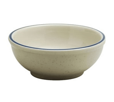 Oneida Canada Dinnerware Dozen / Melamine / Ivory Oneida F9010000732 Rego Blue Ridge Rolled Edge 18 oz Nappie - Ivory White | Denson CFE