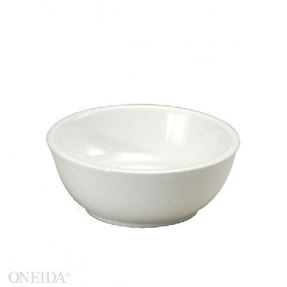 Oneida Canada Dinnerware Dozen Nappie, 11 oz., 5" dia., round, rolled edge, bright white (