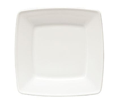 Oneida Canada Dinnerware Dozen Oneida F5020000120 Quartet 6-3/4" Porcelain White Square Plate | Denson CFE