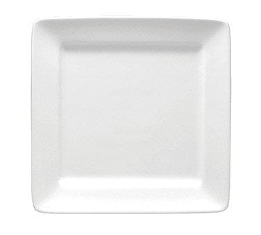 Oneida Canada Dinnerware Dozen Plate, 9", square, scratch-resistant glaze, finely polished