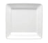 Oneida Canada Dinnerware Dozen Plate, 9", square, scratch-resistant glaze, finely polished