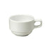 Oneida Canada Dinnerware Dozen / Porcelain Cup, 7-1/2 oz., 4", stackable, porcelain, bright