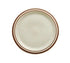 Oneida Canada Dinnerware Dozen / Porcelain / Ivory Plate, 7-1/4" dia., round, narrow rim, Oneida, DUNES, ivory