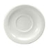 Oneida Canada Dinnerware Dozen / Porcelain Oneida R4130000500 Rego Bright White Vassar 5.5" Saucer - 36 / CS