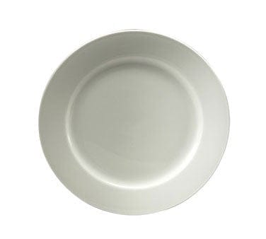 Oneida Canada Dinnerware Dozen / Porcelain Plate, 6-3/8" dia., round, flat, mid-rim, porcelain, ROYALE