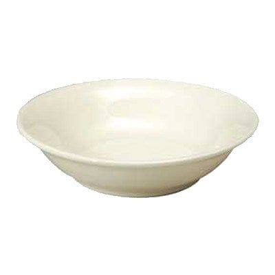 Oneida Canada Dinnerware Dozen / Porcelain / White Oneida R4110000710 Rego Bright White Collection Narrow Rim Fruit Bowl - 4.5 oz. | Denson CFE