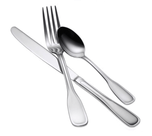 Oneida Canada Flatware Dozen Oneida B167FDNF 8 1/4" Dinner Fork with 18/0 Stainless Grade, Stanford Pattern | Denson CFE