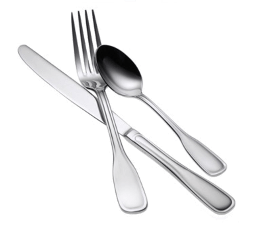 Oneida Canada Flatware Dozen Oneida B167SDEF 7 1/2" Dessert Spoon with 18/0 Stainless Grade, Stanford Pattern