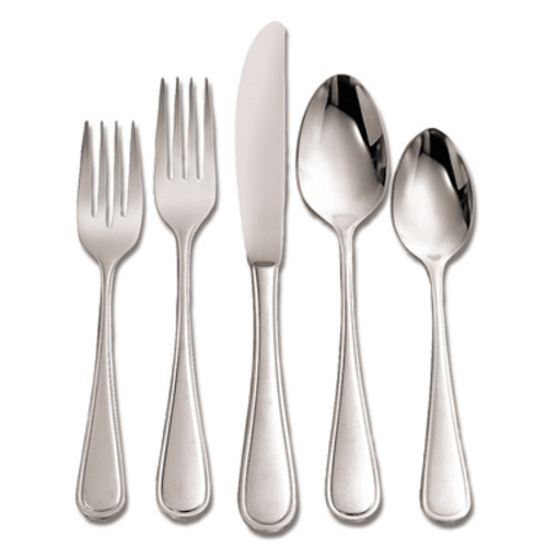 Oneida Canada Tabletop & Serving Dozen Oneida T015KSSF 9 1/4 inch Steak Knife with 18/10 Stainless Steel, New Rim Pattern | Denson CFE