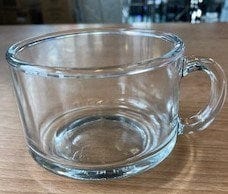 Oneida Canada Unclassified Dozen 10 ounce glass coffee mug-Discontinued