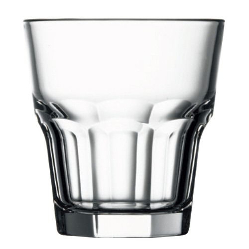 Pasabahce Drinkware Case of 4 Doz Pasabahce PG52705-048 9 oz Casablanca Rocks Glass 48/Case | Denson CFE