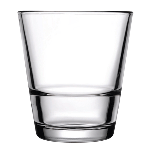 Pasabahce Drinkware Dozen Pasabahce PG52060 Grande-Stack Rocks Glass, 10.5 oz, Stackable, Clear - 24/Case | Denson CFE