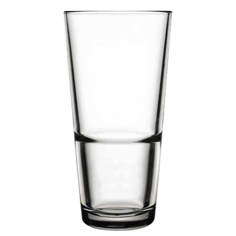 Pasabahce Drinkware Dozen Pasabahce PG52112 - Grand Stack 12.5 Oz HiBall Glass | Denson CFE