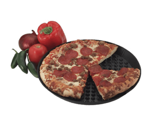 Pizza Pleezer Unclassified Each Pizza Pleezer HS1033-CH Pizza Pleezer - 12 in Dia., Charcoal | Denson CFE