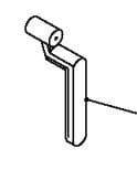 Quest Metal Products Unclassified 23-key2001 Handle for Gas Valve (#20-014) (May 2000 to Current)