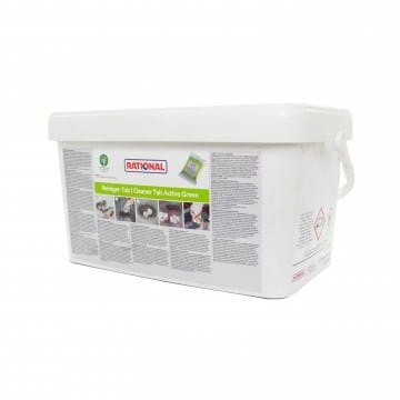 Rational Canada Cleaning Chemicals Pail / Green Rational 56.01.535 Active Green Cleaner Tabs - 150 Tabs, Phosphate-Free Formula | Denson CFE
