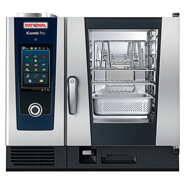 Rational Canada Commercial Ovens Each Rational ICC 6-HALF E 208/240V 1(LM200BE) iCombi Classic 6-Pan Half-Size Electric Combi Oven - 208/240V,