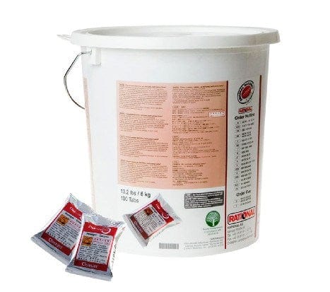 Rational Canada Essentials Each Rational 56.00.210A Cleaning Tabs for SelfCookingCenter Appliances - 100 Pack | Denson CFE