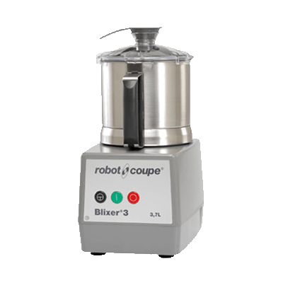 Robot Coupe Blenders Each Robot Coupe BLIXER3 1 Speed Food Processor with 3 1/2 qt Capacity, Stainless | Denson CFE