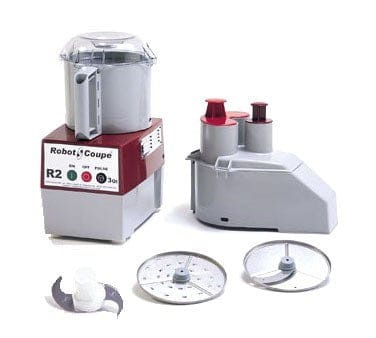 Robot Coupe Food Processors Each Robot Coupe R2N Continuous Feed Combination Food Processor with 3 qt. Gray Polycarbonate Bowl - 120V | Denson CFE