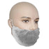 RONCO Clothing & Textiles Bag of 100 RONCO 1791T Polypropylene Disposable Beard Cover, Tie Back - White | Denson CFE