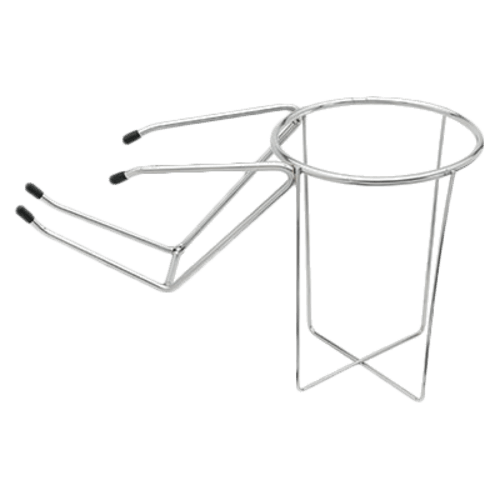 Royal Industries Bar Supplies Each Royal ROY CWC H Wine Bucket Holder - Table-Mount, Chrome Finish, Plastic Footing | Denson CFE