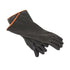 Royal Industries Essentials Pair Royal ROY GLV BLK EL Heavy Duty Rubber Elbow Length Gloves - 1 Pair