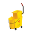 Rubbermaid Canada-MDS Essentials Each / Yellow Rubbermaid FG758088YEL 35 qt WaveBrake Mop Bucket Combo - Side Press Wringer, Plastic, Yellow | Denson CFE