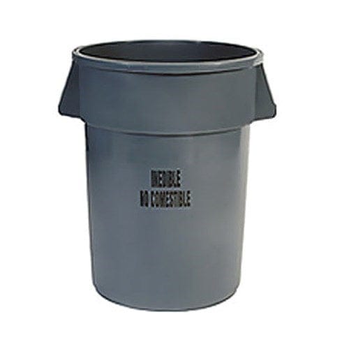 Rubbermaid Canada-MDS Sanitation & Janitorial Each Rubbermaid FG264356GRAY 44 Gallon Food Processing Container | Denson CFE
