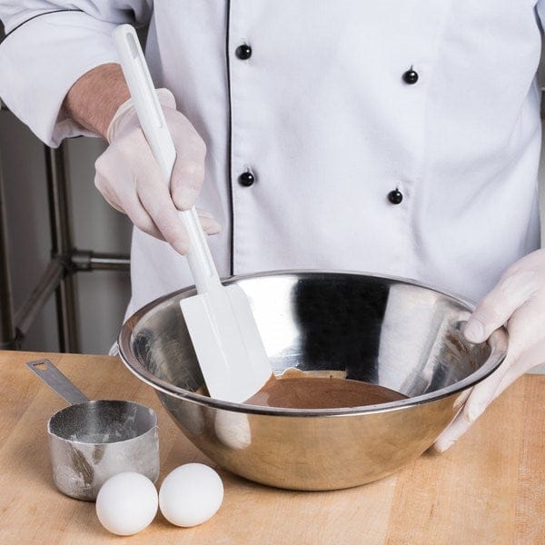 Rubbermaid Canada-MDS Smallwares Each Rubbermaid FG1901000000 9 1/2" Scraper Spatula - White | Denson CFE