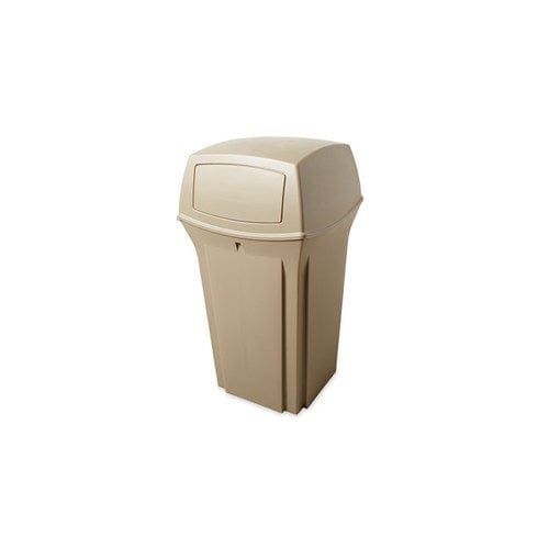 Rubbermaid Canada-MDS Unclassified Each Rubbermaid – 8430-88 Ranger® 35 Gallon 2-Door Outdoor Trash Can, Beige | Denson CFE