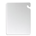 San Jamar Unclassified San Jamar CB121812WH Cut-N-Carry Cutting Board, 12 x 18 x 1/2 in, NSF, White | Denson CFE