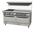 Southbend , A Middleby Co. Equipment Each Southbend S60DD-3GR – 60" 4 Burner Gas Range with Griddle & (2) Standard Ovens (Natural Gas) | Denson CFE