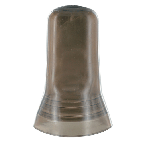 Spill-Stop Bar Supplies Dozen Spill-Stop 1242-0 Universal Large Liquor Pourer Dust Cover - Smoke, Fits Most Pourers | Denson CFE