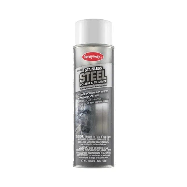 Sprayway Unclassified Each Sprayway SW-841 Stainless Steel Polish and Cleaner 15 oz | Denson CFE