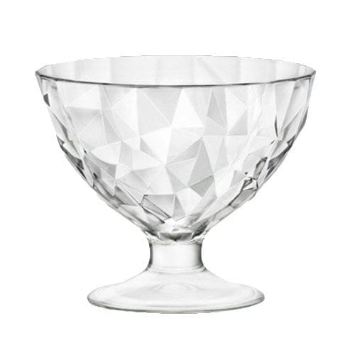 Steelite International Canada Limited Dinnerware Dozen Steelite 4990Q715 Dessert Dish, 8 Oz Footed Glass Diamond Soda Lime 1 Dozen | Denson CFE